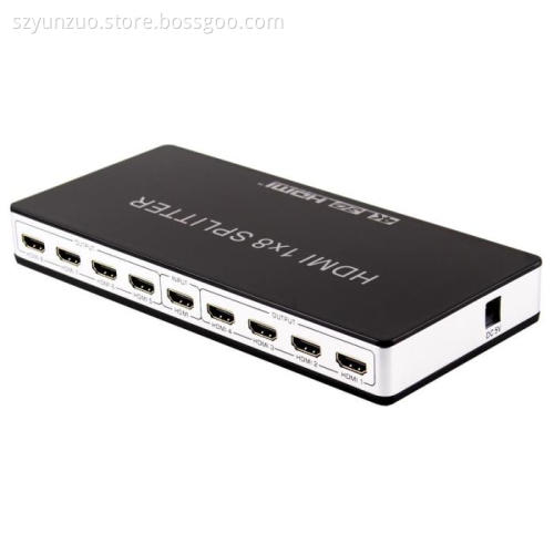 Video HDMI Splitter 1x8 for TV